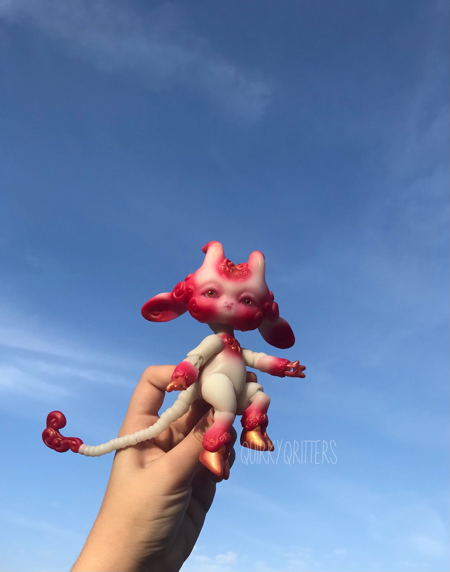 Luck Dragon: A Lucky 3D Resin Printer Ball Joint Doll