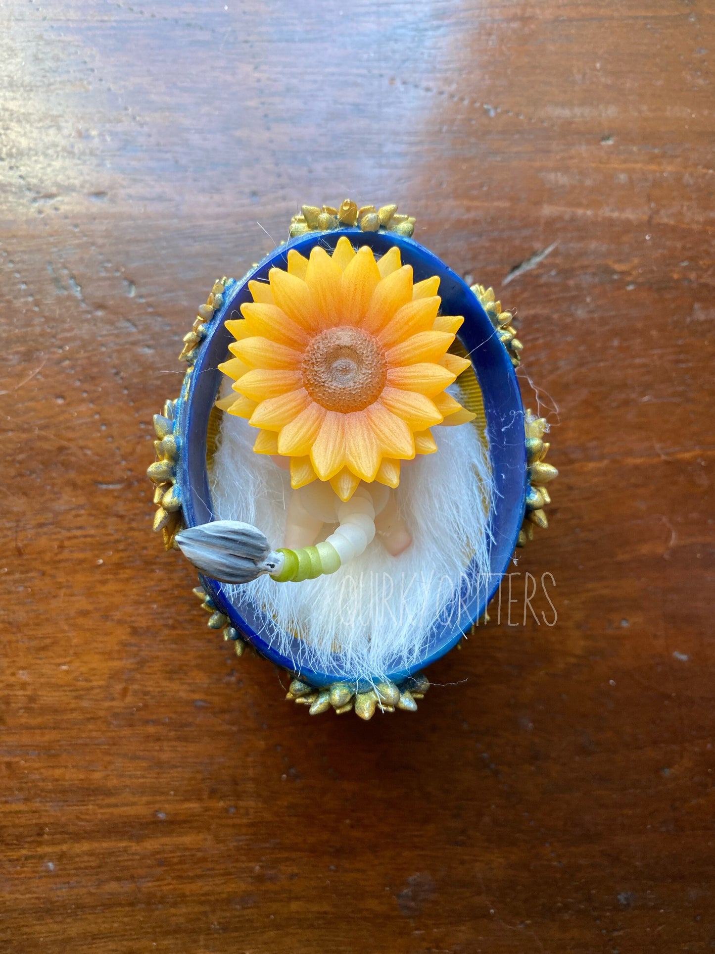 Sunflower Fairy Baby: a micro 3D Resin Printed Baby Doll