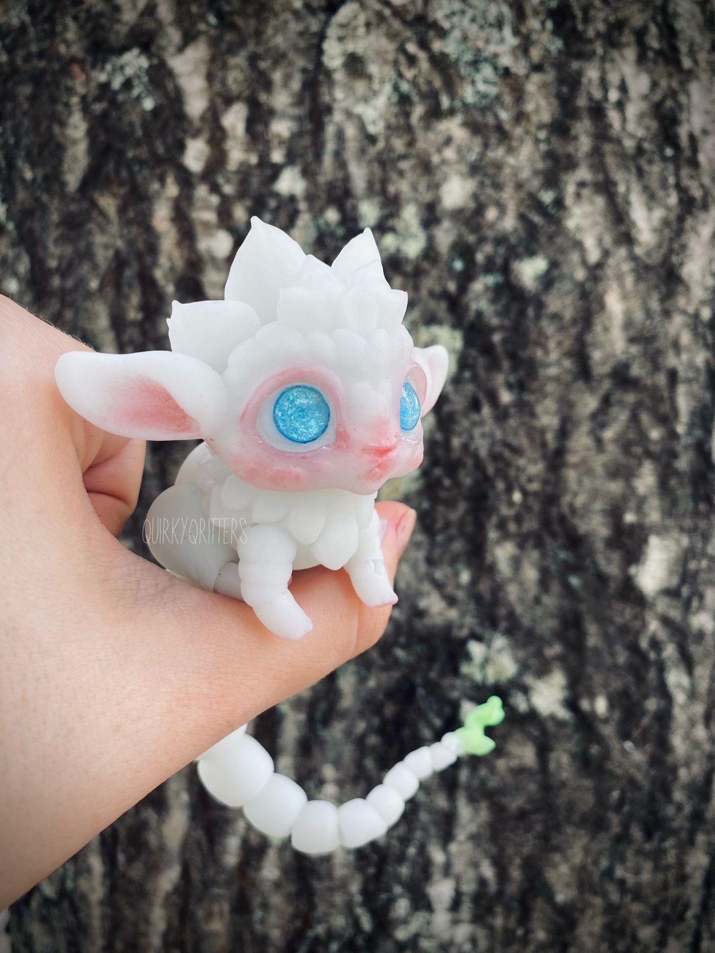 Blossom Dragon: A 3D Printed Ball Jointed Doll